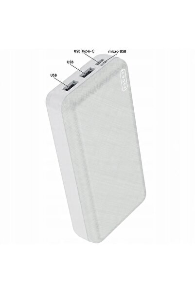 eXtremestyle POWER-BANK 20000mAh 2xUSB USB micro-USB USB-C puternic 20k bater...