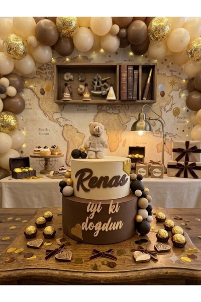 OGELAPARTY Maket Pasta - Doğum Günü Pastası - Konsept Pasta
