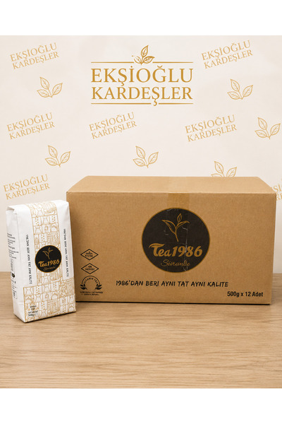 TEA1986 Sürmene Siyah Çay 6 Kg (12 × 500 g)