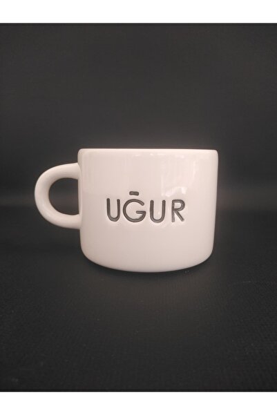 Zümrüdüanka Seramik Handmade Ceramic Mug Personalized with Men's Names