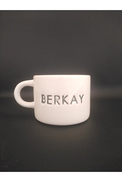 Zümrüdüanka Seramik Handmade Ceramic Mug Personalized with Men's Names