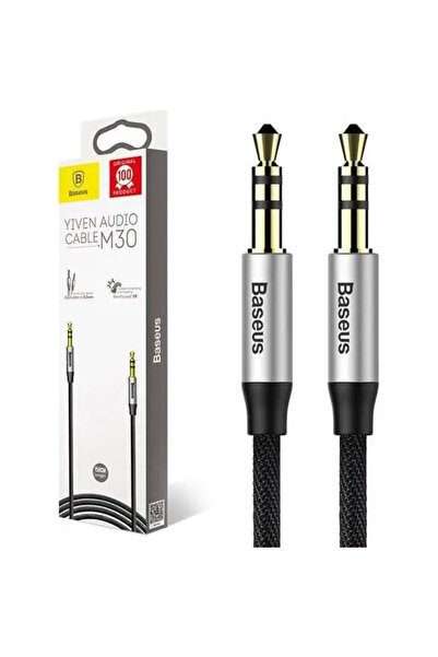 OEM Cablu audio Baseus Yiven CAM30-CS1 stereo Jack 3.5 mm tata-tata conectori...
