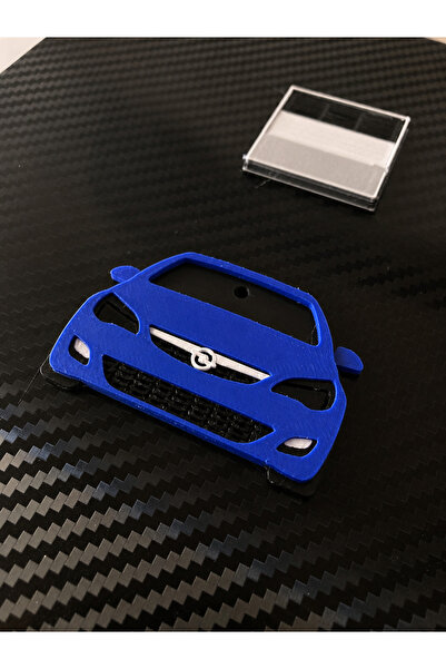 GF3D طباعة ثلاثية الأبعاد - سلسلة مفاتيح بتصميم الرؤية الأمامية لسيارة أوبل أ...