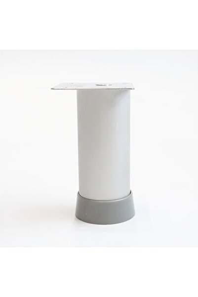 OEM Furniture leg WAW, D 50, H 100, adjustable, made of aluminum, aluminum fi...