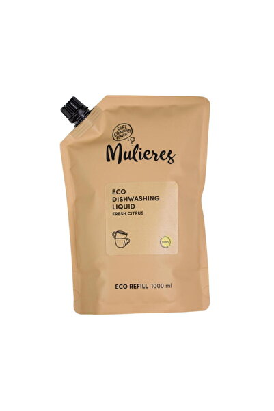 Mulieres Refill Detergent Lichid de Vase 99.7% Ingrediente Naturale Fresh Cit...