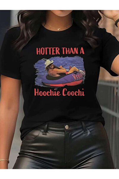 01THEONE Women'S Round-Neck Casual Comfort T-Shirt, Trendy Graphic Print Hott...