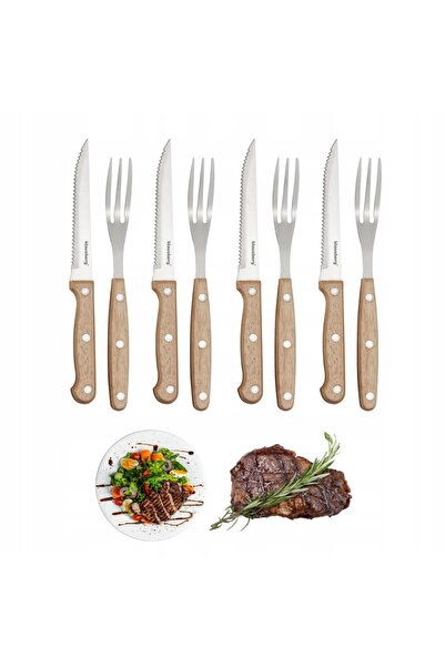 Klausberg Set de tacâmuri pentru friptură, 8 piese KB-7976