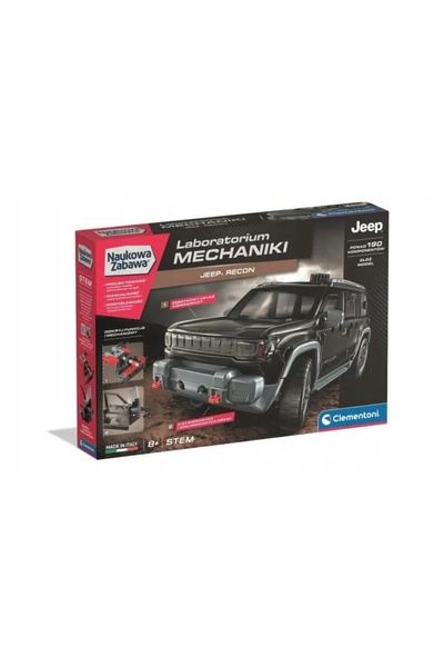 Baby Clementoni CLE Joc științific LaboMechaniki JeepRecon 50401