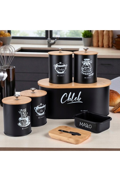 Elitehoff CHLEBAK CU SET DE RECIPiente ȘI MASELNICKA E-6080