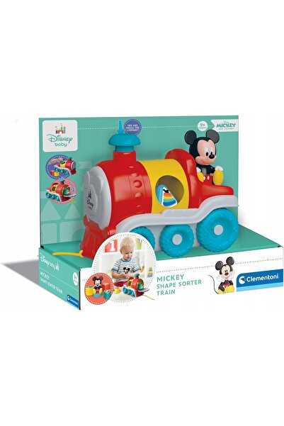 Baby Clementoni Baby Mickey trenuleț sortator 17900