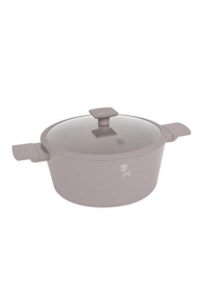 Berlinger Haus Oală de titan cu capac 28cm BH-8102 TAUPE