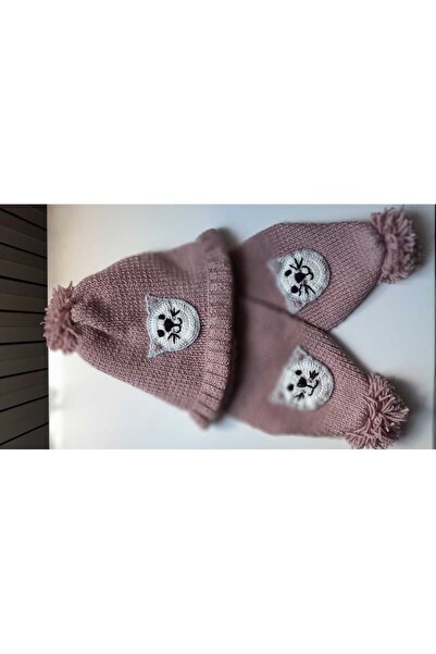 KAZANKIRAN Hand-Knitted Scarf and Beanie Set
