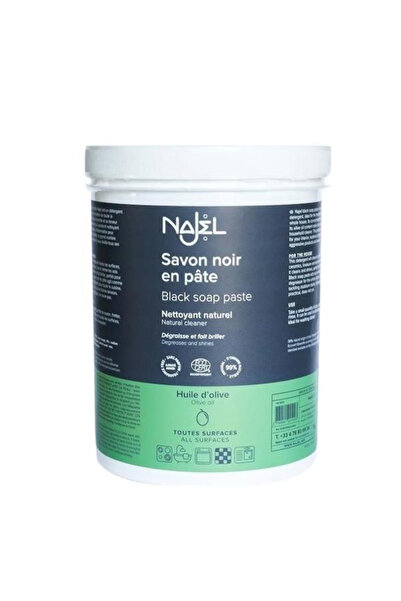 NAJEL Sapun Negru Pasta Concentrata, Degresant Multifunctional - Black Soap P...