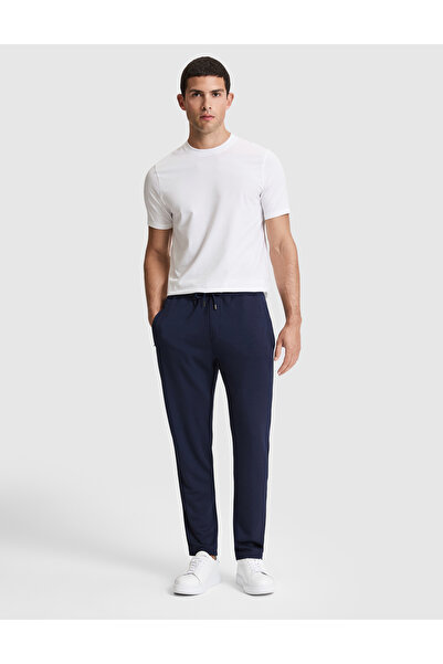 Pierre Cardin Navy Blue Regular Fit Sweatpants 50321190-Vr033