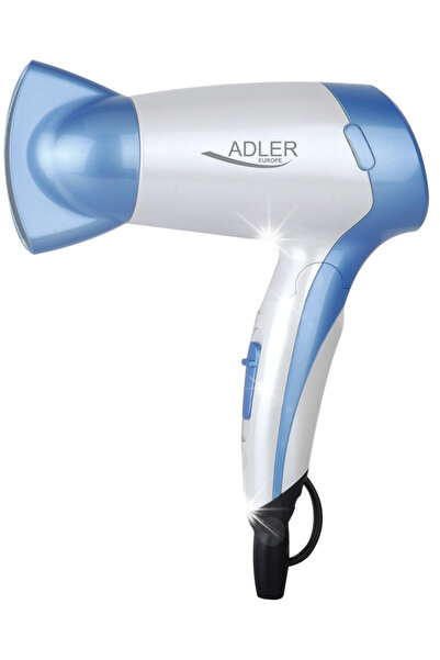 adler Uscător de păr 1200W cu mâner pliabil și concentrator