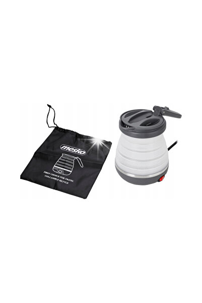 Camryn's Ceainic electric AGD Drobne pentru bucătărie pliabil turistic 0,6L 750W