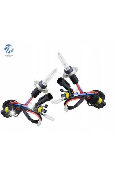M-TECH 2x PALNIK H7 4300K BEC XENON METALIC CU COLAR