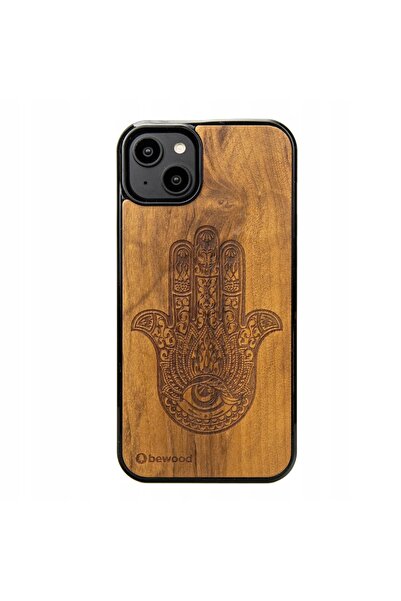 BewooDesign Husă Bewood pentru iPhone 15 Plus HAMSA IMBUIA