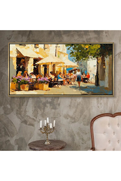 Signtouch Advertising Signtouch Scent of Summer Canvas Wall Art 50x100 cm Wit...