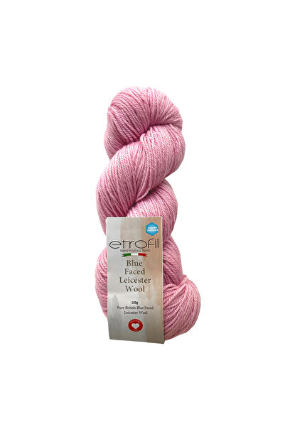 Etrofil Pređa za pletenje Blue Faced Leicester, slatko roze, 100% vuna, 100g ...