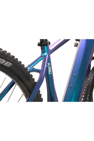 Carraro Kifuka X Pro 29" 1x11-V DI2 Automatic HD Elektrikli Dağ Bisikleti - Metalik Koyu Mavi-Hologram - 53 Cm