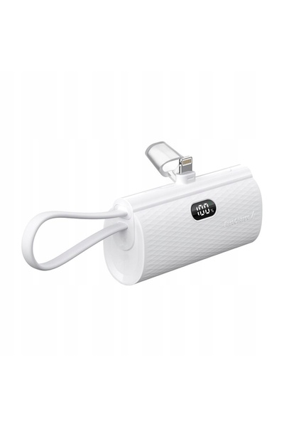 innature Powerbank FORCELL F-Energy Power Plug F5K3 Lightning 5000mAh 20W Alb