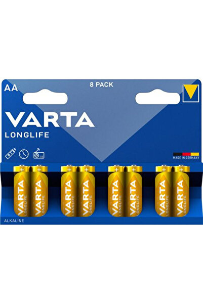 Varta Μπαταρία AA Longlife σε blister 8 τεμάχια MUT1.2