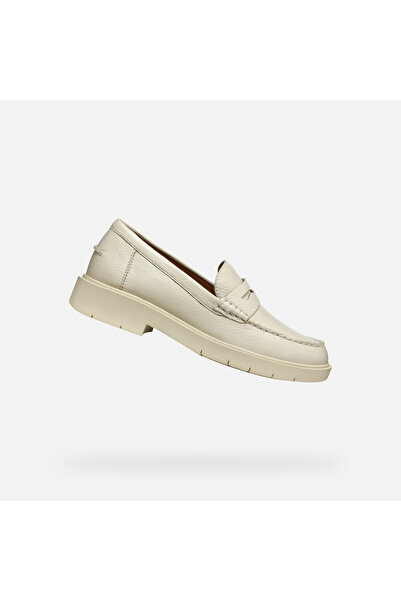 Geox Mocasini cremoși de damă Spherica EC1
