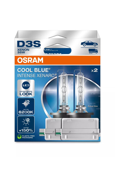 Osram Bec Xenarc Cool Blue Intense D3S 35W 42V PK32d-5 Set 2 buc