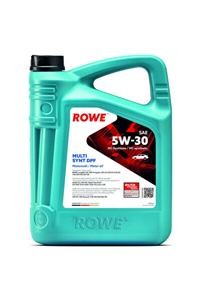 ROWE HighTec Multi Synt 5W30 λάδι κινητήρα αυτοκινήτων επιβατών 5L