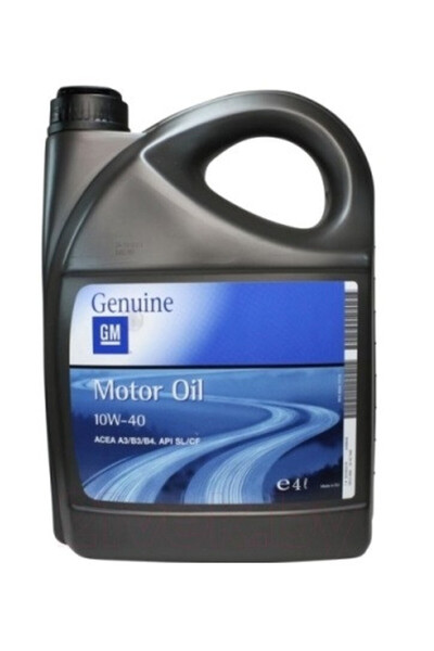 Opel Engine oil GM 10W40 B4 Semi Synthetic 4L