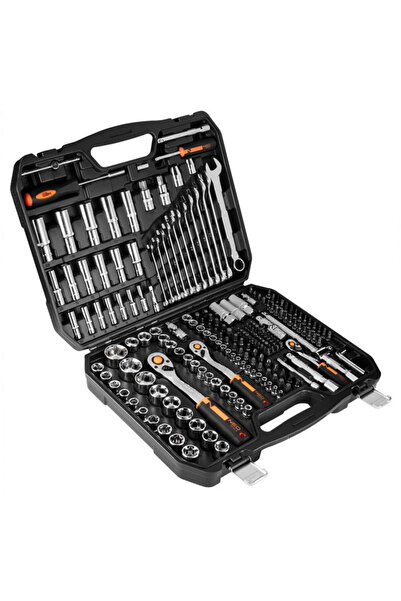 NEO Tools Ratchet wrench Top Bottom Set 1/4", 3/8", 1/2", multi-function, 219...