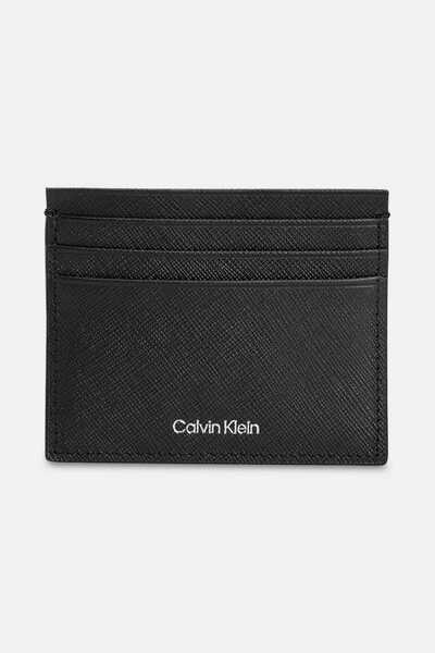 Calvin Klein Men's Black Card Holder