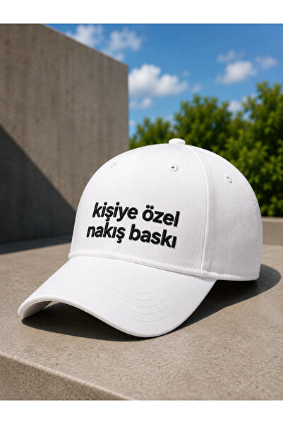 barsdepo Kişiye Özel Nakış Baskılı Şapka | İsim, Logo ve Yazı İşlemeli Premiu...