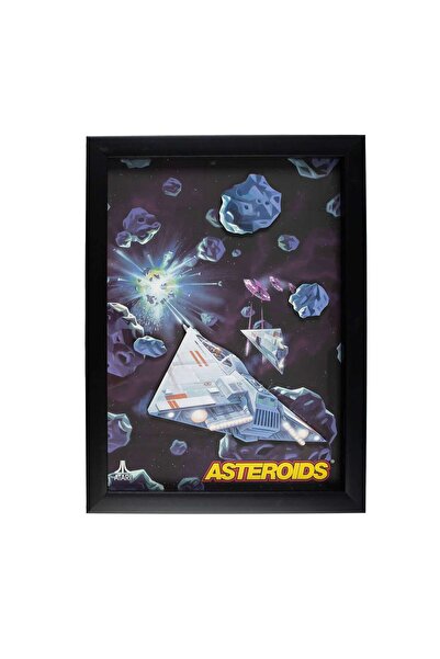 OEM ThumbsUp! - Official Atari Wall Art: Asteroids Collection - Εντυπωσιακό ρ...