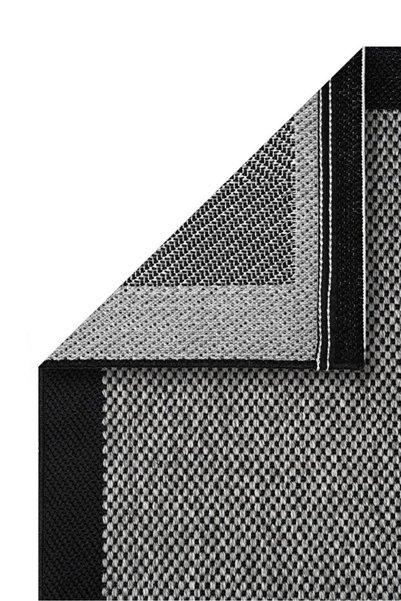 Anatolian Carpet Store Sisal Dokuma Hav Vermez, Leke Tutmaz, Robot Süpürgeye Uygun Modern Gri Siyah Halı