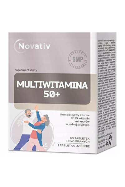 MEDICINAE Complex de vitamine și minerale NOVATIV 50+ (60 comprimate)