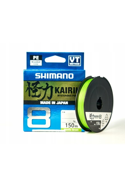 NO BRAND Șnur SHIMANO Kairiki 8 0,215 mm / 150 m Verde