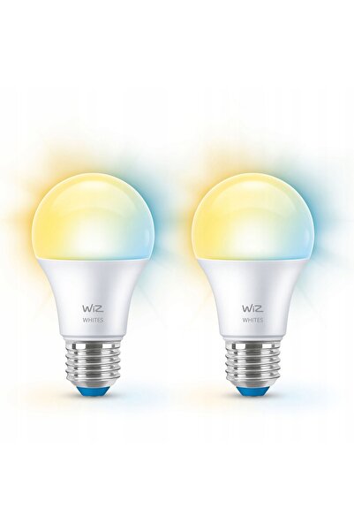 Wiz Bec LED inteligent 8 W E27 Wi-Fi Bluetooth (2 bucăți)