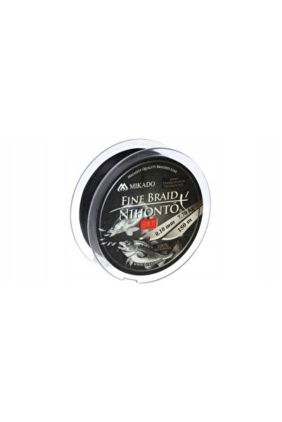 NO BRAND Plecionka MIKADO Nihonto Fine Braid 0,14 mm / 150 m Negru
