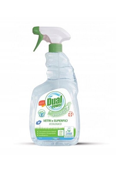 NO BRAND Soluție de curățat geamuri DUAL POWER Green Life 750 ml
