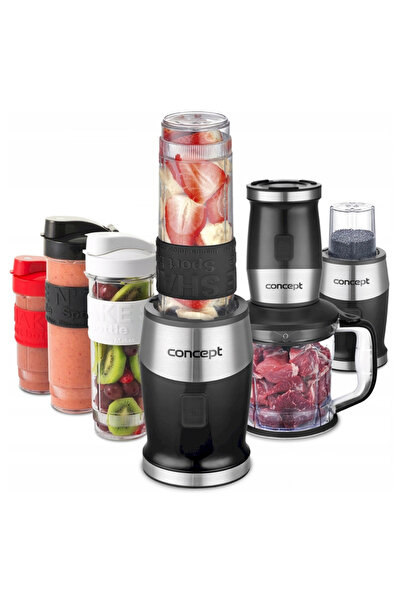 NO BRAND Blender de pahar CONCEPT SM3390 (Sport) + 3 sticle de apă în set