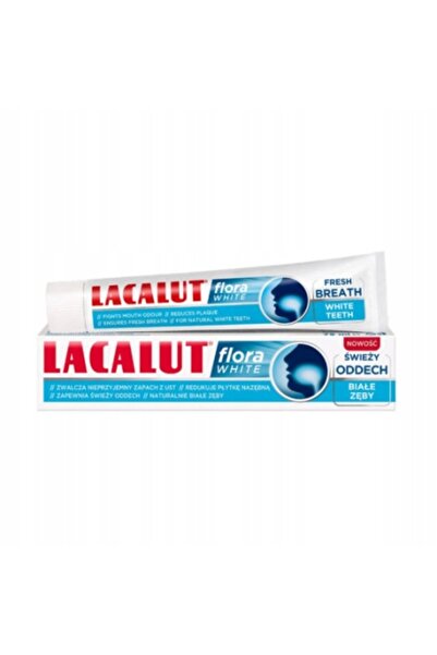 NO BRAND Pastă de dinți LACALUT Flora White Halitoza 75 ml