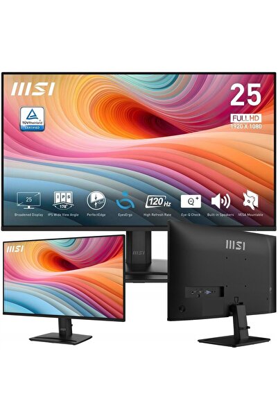 NO BRAND Monitor MSI Pro MP251 E2 24.5 1920x1080px IPS 120Hz 1 ms