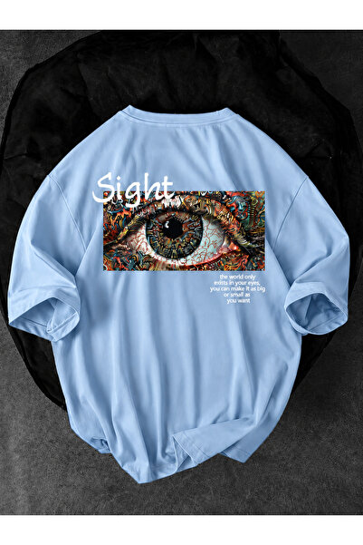 Revasser Tricou unisex pentru bărbați/femei Sight, cu imprimeu personalizat, ...