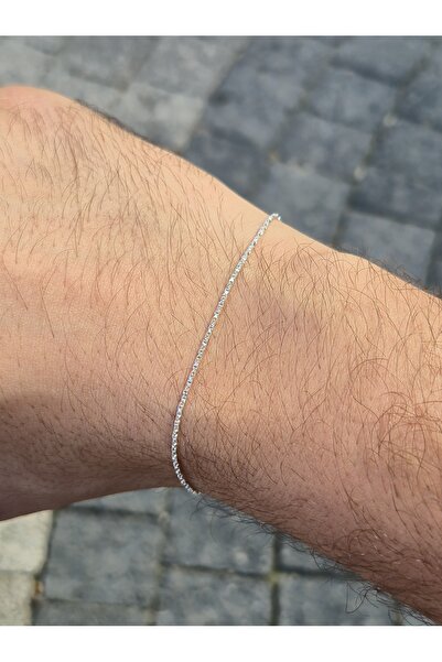 Genel Markalar Glare 925 Ayar Gümüş Unisex Bileklik