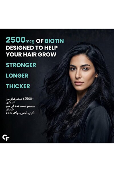 Carbamide Forte Biotin 2500mcg for Hair Growth | Biotin Supplement for hair, ...