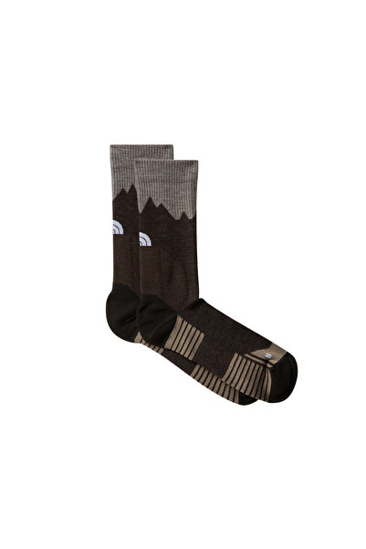 THE NORTH FACE Mountain Hiking Crew Sock Socks Nf0A8Egqfuc1Brown