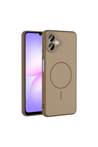 zore Galaxy A07 Case with Camera Lens Protection, Magsafe Compatible Silicone...