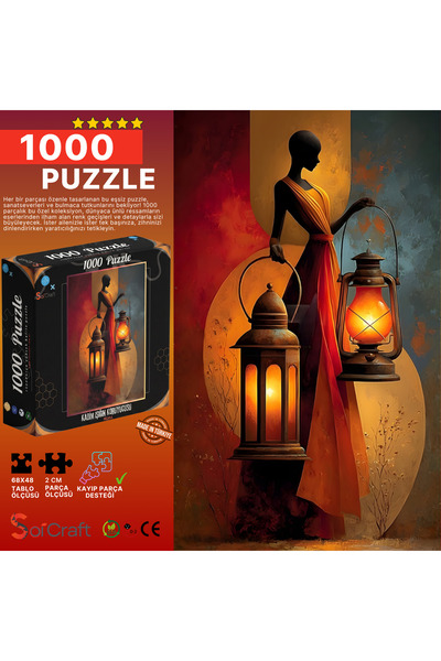 Soi Craft 1000 Parça Puzzle Kadim Işığın Koruyucusu #6551